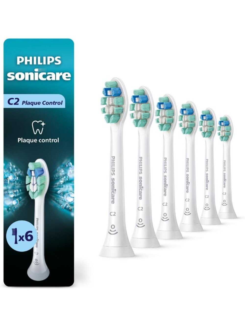 18-Month Supply of Plaque Control Electric Toothbrush Heads - White Replacement